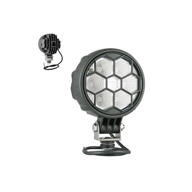 Lampa robocza halogen LED 2000 lm rozproszone kąt 50 przewód CRC3C.50100