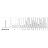 Lampa robocza halogen LED 2000lm rozproszone kat 50 przewod CRC3C.50100