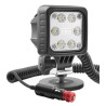 Lampa robocza LED 2000LM rozproszona magnes przewód 8m wylacznik