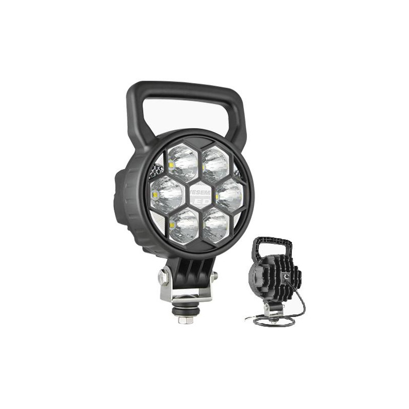 Lampa robocza LED 2500lm skupione przewod Lampa robocza LED 2500lm skupione przewod