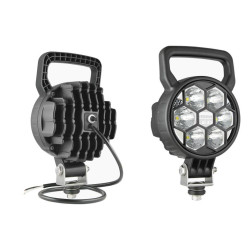 Lampa robocza LED 2500lm skupione przewod