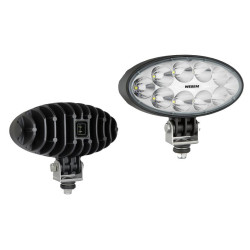 Lampa robocza halogen LED 4000lm skupione kat 4 zlacze AMP Faston