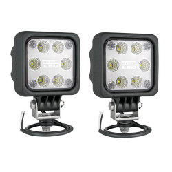 Lampa robocza halogen LED 2000lm zestaw 2szt Wesem rozproszone