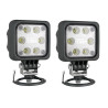 Lampa robocza halogen LED 2000lm zestaw 2szt Wesem rozproszone