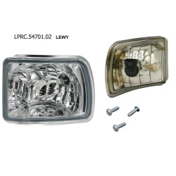 Lampa robocza reflektor halogen 123x115 John Deere L+P