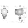 Lampa robocza halogen LED 500lm rozproszne kat rozsylu 32x13