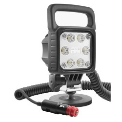 Lampa robocza halogen LED 1500lm WESEM magnes wozek widlowy 48V