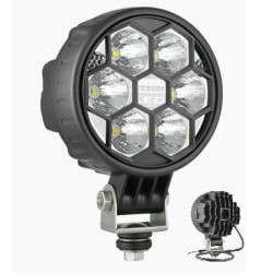 Lampa robocza halogen LED 2500lm skupione przewód diody