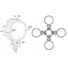 Lampa robocza halogen LED 2500lm skupione przewód diody