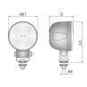 Lampa robocza LED 2000lm rozproszone AMP zlacze