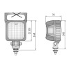 Lampa robocza LED 1500LM rozproszone AMP