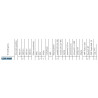 Lampa robocza halogen LED 2500LM rozproszone kat 66x22 zlacze Deutsch