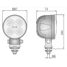 Lampa robocza LED 2000lm rozproszone kat rozsylu 58 zlacze H9H11