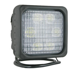 Lampa robocza halogen LED 1500lm rozproszone kat 66x22 uchwyt przewod