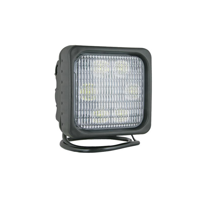 Lampa robocza halogen LED 1500lm rozproszone kat 66x22 uchwyt przewod Lampa robocza halogen LED 1500lm rozproszone kat 66x22 uchwyt przewod