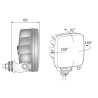 Lampa robocza LED 800LM rozproszone przewod