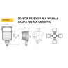Lampa robocza LED AMP 1500LM rozproszone 14DNI