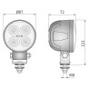 Lampa robocza halogen LED 1500lm rozproszone kat rozsylu 58 diody