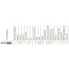 Lampa robocza halogen LED 1500lm rozproszone kat rozsylu 58 diody