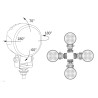 Lampa robocza halogen LED 2000lm rozproszone kat 58 Deutsch