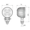 Lampa robocza halogen LED 2000lm rozproszone kat 58 Deutsch