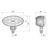 Lampa robocza LED 5500LM rozproszone Deutsch CRV1D.55914