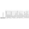 Lampa robocza halogen LED 2500lm rozproszona kąt rozsyłu 50 stopni 950-CRC3E.50300