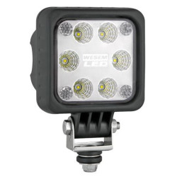 Lampa robocza halogen LED rozproszone kat 50 zlacze Deutsch