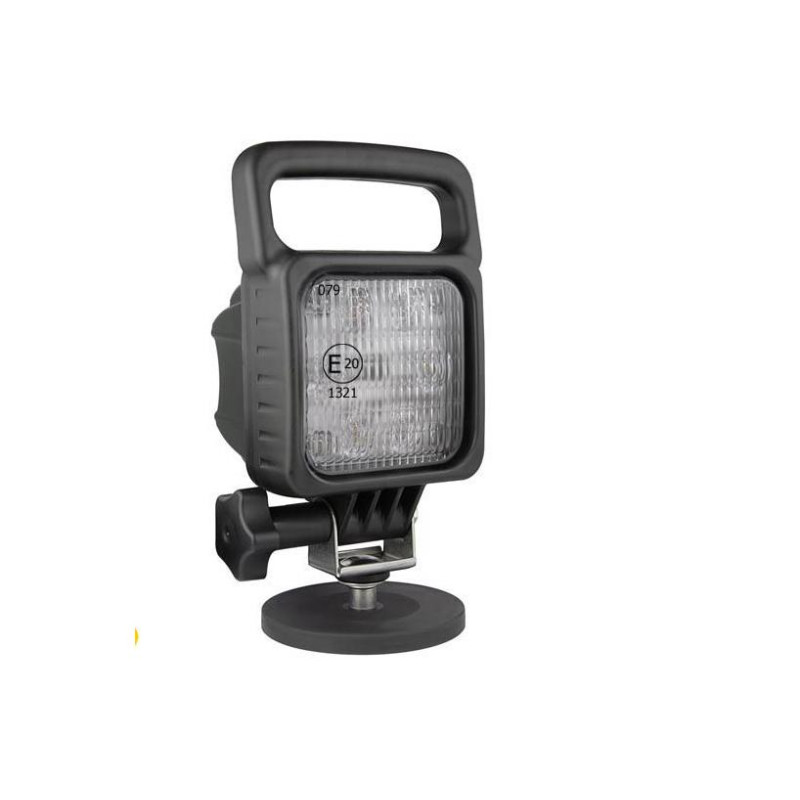 Lampa robocza rozproszone LED 800lm raczka przewód 6m wlacznik magnes