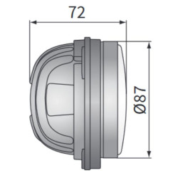 Lampa robocza halogen LED 1500lm rozproszona kat rozsylu 58 PROMOCJA