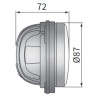 Lampa robocza halogen LED 1500lm rozproszona kąt rozsyłu 58 PROMOCJA CRC5D.51622