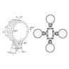 Lampa robocza LED 2500LM rozproszone przewód uchwyt omega