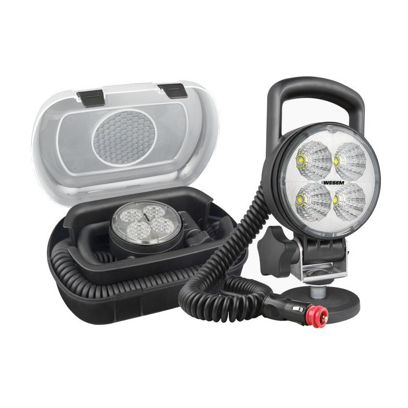Lampa robocza halogen LED 1500lm rozproszone kat 58 uchwyt etui