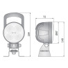 Lampa robocza halogen LED 1500lm rozproszone kat 58 uchwyt etui