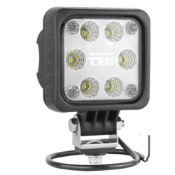 Lampa robocza halogen LED 3000lm rozproszone kat 50 prz wylacznik