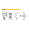 Lampa robocza halogen LED 2500LM skupiona