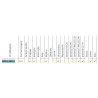 Halogen reflektor drogowy  RING LED Fi183 niebieski  Wesem HOS2.38817