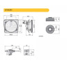Reflektor przedni Lublin 3Mi H4 WESEM RE.03513