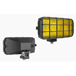 Halogen halogeny przeciwmgielny kratka 180x86mm żółty Wesem 2 szt HP2.10947