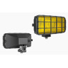 Halogen halogeny przeciwmgielny kratka 180x86mm żółty Wesem 2 szt HP2.10947
