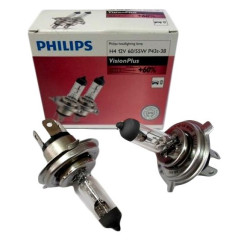Philips Vision Plus + 60% wiecej światła H4 12V 60/55W 2szt