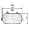 Komplet reflektor reflektory lampa Lublin I II III 2 sztuki