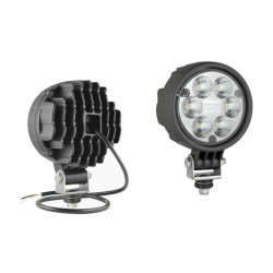 Reflektor halogen drogowy LED 117mm wiazka skupiona silny