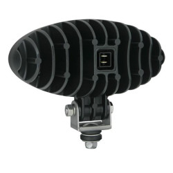 Lampa robocza halogen LED 3000lm rozproszone kat 60 AMP 10LED