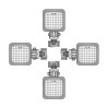 Lampa robocza LED 2000lm rozproszone kat rozsylu 60x22 12V-24V