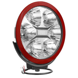 Reflektor drogowy LED 12-24V FERVOR 2400lm 220mm czerwona STRAZ