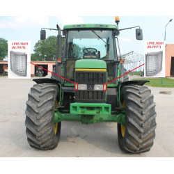 Lampa robocza ciagnik John Deere 2szt do wnęk