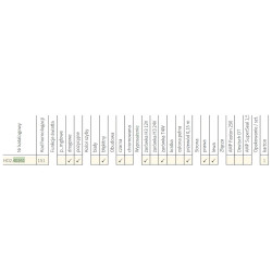 Reflektor halogen dalekosiężny 183mm niebieski HO2.40261
