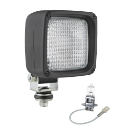 Lampa robocza halogen rozproszone kat rozsylu 63x43 AMP Faston