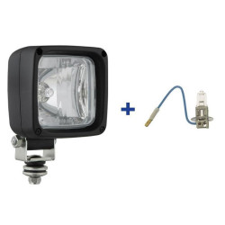 Lampa robocza szperacz halogen H3 zlacze AMP Wesem światło rozproszone